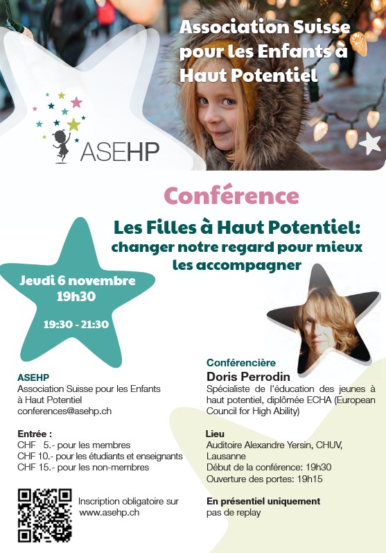 Flyer conférence du 6 novembre 2025 à Lausanne